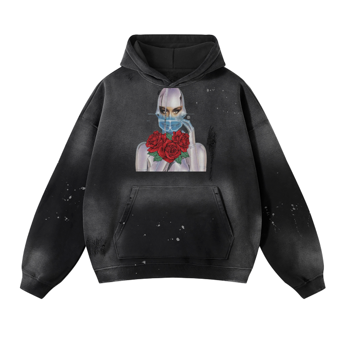 Space Rose Hoodie