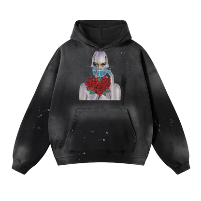 Space Rose Hoodie